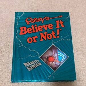 Believe It or Not! Reality Shock Book - Blue